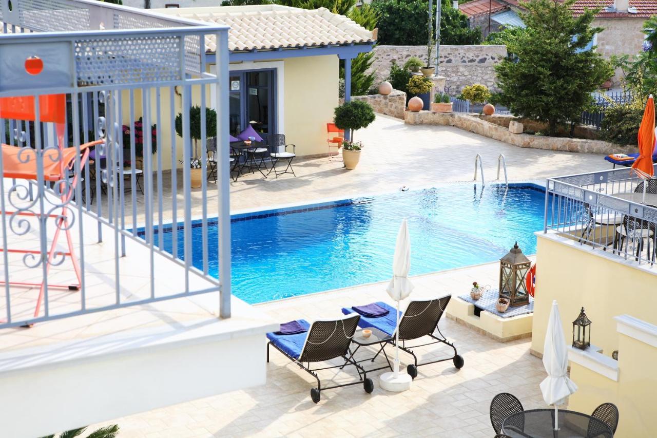 Fistikies Holiday Apartments Aegina Bagian luar foto